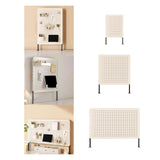 Maxbell Pegboard Display Stand Tabletop Holder for Earring Pin Jewelry Retail Stores 40cmx20cmx10cm