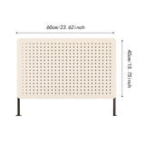 Maxbell Pegboard Display Stand Tabletop Holder for Earring Pin Jewelry Retail Stores 60cmx40cmx10cm