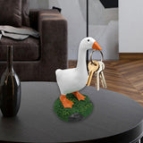 Maxbell Magnetic Duck Key Holder Funny Aesthetic Home Decor Statue for Enterway Desk