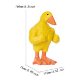 Maxbell Muscle Duck Key Hook Versatile Cute Key Holder for Countertop Entrance Porch