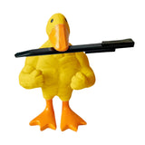 Maxbell Muscle Duck Key Hook Versatile Cute Key Holder for Countertop Entrance Porch