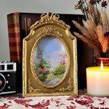 Maxbell Ornate Picture Frame Gift Baroque Photo Holder for Living Room Hallway Table