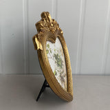 Maxbell Vintage Picture Frame Resin Retro Photo Frame for Table Bedroom Wall Hanging