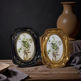 Maxbell Vintage Picture Frame Retro Photo Gallery Art for Wall Hanging Table Hallway Gold
