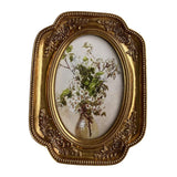 Maxbell Vintage Picture Frame Retro Photo Gallery Art for Wall Hanging Table Hallway Gold