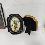 Maxbell Vintage Picture Frame Retro Photo Gallery Art for Wall Hanging Table Hallway Gold