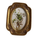 Maxbell Vintage Picture Frame Retro Photo Gallery Art for Wall Hanging Table Hallway Gold