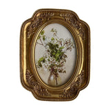 Maxbell Vintage Picture Frame Retro Photo Gallery Art for Wall Hanging Table Hallway Gold