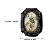 Maxbell Vintage Picture Frame Retro Photo Gallery Art for Wall Hanging Table Hallway Black