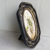 Maxbell Vintage Picture Frame Retro Photo Gallery Art for Wall Hanging Table Hallway Black