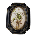 Maxbell Vintage Picture Frame Retro Photo Gallery Art for Wall Hanging Table Hallway Black