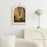 Maxbell Photo Frame Resin Ornament Tabletop Wall Hanging 15*20cm for Hallway Wedding White