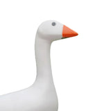 Maxbell Goose Statue Gifts Decorative Magnetic Goose Key Holder for Key Storage Desk Orange
