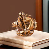 Maxbell Medusa Greek Statue Sculpture Crafts Medusa Figurine for Home Outdoor Garden