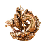 Maxbell Medusa Greek Statue Sculpture Crafts Medusa Figurine for Home Outdoor Garden