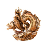 Maxbell Medusa Greek Statue Sculpture Crafts Medusa Figurine for Home Outdoor Garden