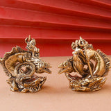 Maxbell Medusa Greek Statue Sculpture Crafts Medusa Figurine for Home Outdoor Garden