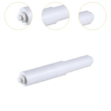 Maxbell 4x Toilet Paper Holder Spring Loaded Roller Utility Flexible Replacement Rod White