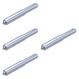 Maxbell 4x Toilet Paper Holder Spring Loaded Roller Utility Flexible Replacement Rod Sliver