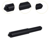 Maxbell 4x Toilet Paper Holder Spring Loaded Roller Utility Flexible Replacement Rod Black