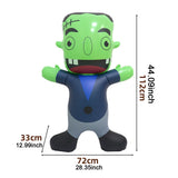 Maxbell Halloween Inflatable Zombie Decoration Sturdy Blow up for Garden Party Patio