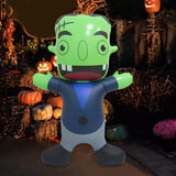 Maxbell Halloween Inflatable Zombie Decoration Sturdy Blow up for Garden Party Patio