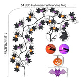 Maxbell Halloween Pumpkin String Lights Unique Waterproof for Outside Harvest Window 1.80m