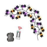 Maxbell Halloween Pumpkin String Lights Unique Waterproof for Outside Harvest Window 1.80m