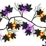 Maxbell Halloween Pumpkin String Lights Unique Waterproof for Outside Harvest Window 2.7cm