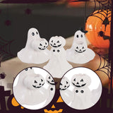 Maxbell 3x Halloween Ghost Figurines Funny Props Ghost Statues for Indoor Party Desk