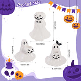 Maxbell 3x Halloween Ghost Figurines Funny Props Ghost Statues for Indoor Party Desk