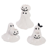 Maxbell 3x Halloween Ghost Figurines Funny Props Ghost Statues for Indoor Party Desk