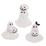 Maxbell 3x Halloween Ghost Figurines Funny Props Ghost Statues for Indoor Party Desk