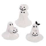 Maxbell 3x Halloween Ghost Figurines Funny Props Ghost Statues for Indoor Party Desk