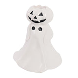 Maxbell Halloween Ghost Figurine Mini Halloween Decoration for Porch Indoor Tabletop Style A