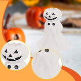 Maxbell Halloween Ghost Figurine Mini Halloween Decoration for Porch Indoor Tabletop Style A
