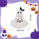 Maxbell Halloween Ghost Figurine Mini Halloween Decoration for Porch Indoor Tabletop Style B