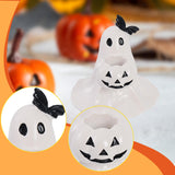 Maxbell Halloween Ghost Figurine Mini Halloween Decoration for Porch Indoor Tabletop Style B