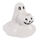 Maxbell Halloween Ghost Figurine Mini Halloween Decoration for Porch Indoor Tabletop Style C