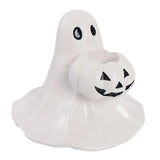 Maxbell Halloween Ghost Figurine Mini Halloween Decoration for Porch Indoor Tabletop Style C