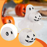 Maxbell Halloween Ghost Figurine Mini Halloween Decoration for Porch Indoor Tabletop Style C