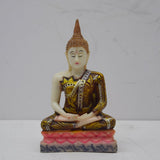 Maxbell Thailand Buddha Statue Thai Buddha Figurine Gift for Living Room Desk Indoor