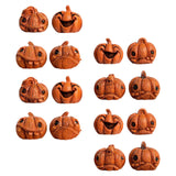 Maxbell 16x Mini Ghost Pumpkin Creative Table Centerpiece for Shelf Kitchen Office