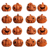 Maxbell 16x Mini Ghost Pumpkin Creative Table Centerpiece for Shelf Kitchen Office