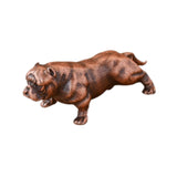 Maxbell Dog Figurine Craft Mini Ideal Gift Sturdy Sculpture for Cabinet Bedroom Home Bronze