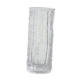 Maxbell Clear Glass Vase Indoor Plants Floral Arrangement Ornament for Desktop Table