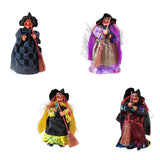Maxbell Halloween Witch Decoration Party Prop for Mantel Table Centerpiece Fireplace Black Gray Dress