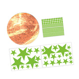 Maxbell Glow in The Dark Stars Sticker Creative Glowing for Room Living Room Bedroom
