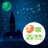 Maxbell Glow in The Dark Stars Sticker Creative Glowing for Room Living Room Bedroom