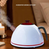 Maxbell Air Humidifier Portable Essential Oil Diffuser for Bedroom Apartment Nursery White